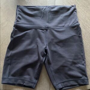 Women's Black High-Waisted Shorts